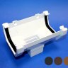 Marshall Tufflex Squareline Gutter 114mm Running Outlet RWSO1
