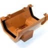 Marshall Tufflex Squareline Gutter 114mm Running Outlet RWSO1