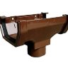 Marshall Tufflex Squareline Gutter 114mm Running Outlet RWSO1