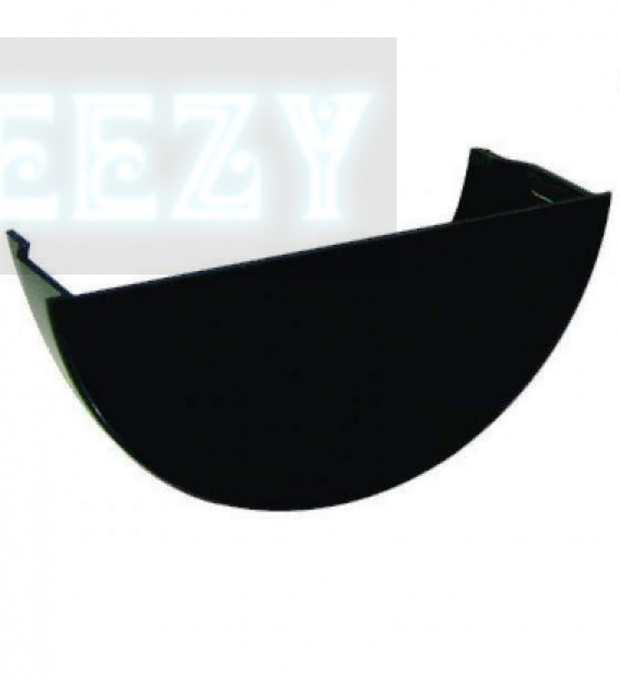 FLOPLAST RE2 112mm Half Round Gutter Internal Stop End