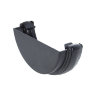 FLOPLAST RE1 112mm Half Round Gutter External Stop End