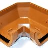 Marshall Tufflex Squareline Gutter 114mm 90 degree Angle RWSA1