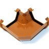 Marshall Tufflex Squareline Gutter 114mm 90 degree Angle RWSA1