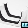 Polypipe RS202 Square gutter Union/Joint bracket 112mm
