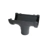 FLOPLAST RO1 112mm Half Round Gutter Running Outlet