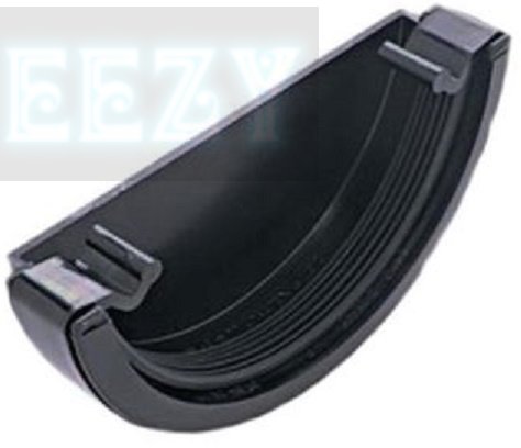 Marshall Tufflex RWE1 Half Round Gutter 112mm External Stop End
