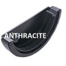 Marshall Tufflex RWE1 Half Round Gutter 112mm External Stop End