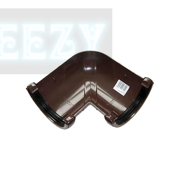 FLOPLAST RA1 112mm Half Round Gutter Angle 90 degree