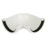 FLOPLAST RA1 112mm Half Round Gutter Angle 90 degree