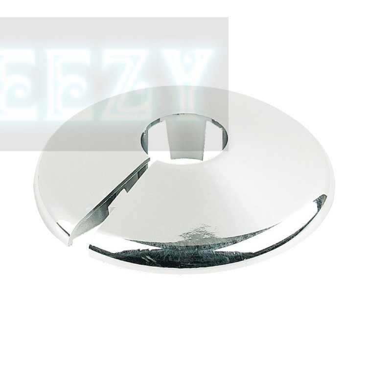 Pack of 3 x 10mm Chrome Pipe Cover
