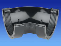 OSMA 0T004 112MM Half-Round GUTTER ANGLE 45/135 DEGREE