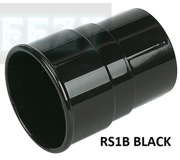 FLOPLAST 68mm Round Gutter Pipe Socket RS1