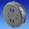 4S904 WAVIN OSMA SOIL 110MM ACCESS CAP