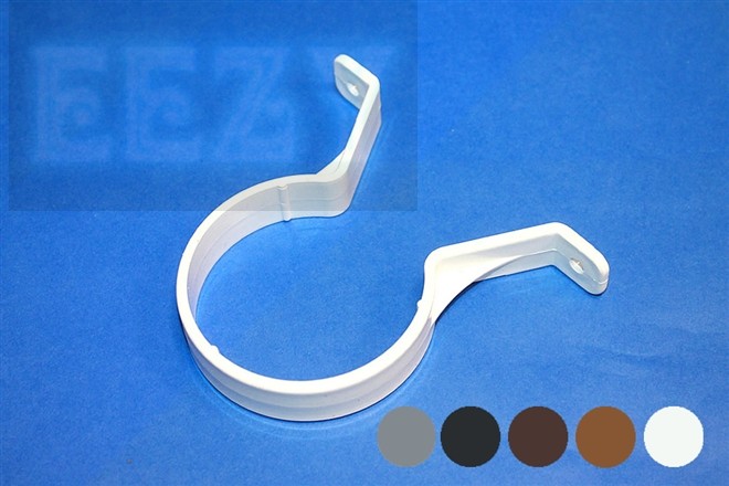 Pack of 2 x Marshall Tufflex Pipe Clip, Bracket, fixing for 68MM Downpipe RWC1