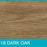 Self Adhesive Pipe Covers for Laminate Floors FC18 Dark Oak/Appalachian Hickory (PK 4)
