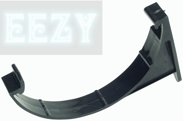 HUNTER 112MM GUTTER SUPPORT BRACKET (SINGLE FIXING)) BLACK