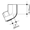 OSMA 0T026 68MM CIRCULAR OFFSET BEND - SPIGOT