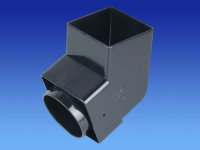 OSMA 4T826 61MM SQUARE OFFSET BEND - SPIGOT