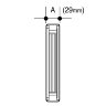 6T611 OSMA Roofline 150MM GUTTER STOPEND - EXT