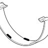 Pack of 2 x 6T616 OSMA Roofline 150mm FLEXICLIP