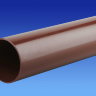 OSMA 0T082 68MM CIRCULAR DOWNPIPE - 2 METRE (Supplied as 2 x 1 Metre lengths)