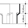 OSMA 4T836 ADAPTOR - 61MM SQUARE TO 68MM ROUND