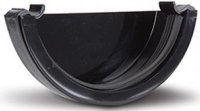 Polypipe RR107 Stopend External  for 112mm half round guttering system 