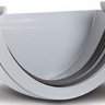 Polypipe RR107 Stopend External  for 112mm half round guttering system 
