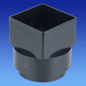 OSMA 4T837 OUTLET ADAPTOR 61MM SQUARE TO 68MM ROUND (discontinued)
