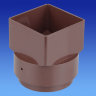 OSMA 4T837 OUTLET ADAPTOR 61MM SQUARE TO 68MM ROUND (discontinued)