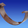 Pack of 4 x OSMA 0T116 112mm Half Round FLEXICLIPS
