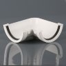 Brett Martin 90 degree Angle for 112mm Roundstyle half-round Gutter system BLACK, BROWN or WHITE