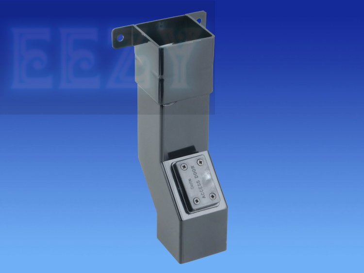 OSMA  4T858 61MM SQUARE PIPE WALL OFFSET WITH ACCESS