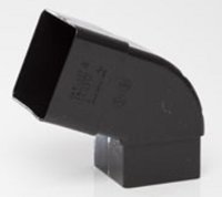 Polypipe RS227 Offset bend: 112.5 for 65mm Downpipe