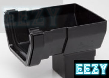 Polypipe RS206 Short Stop-end Outlet 112mm Square